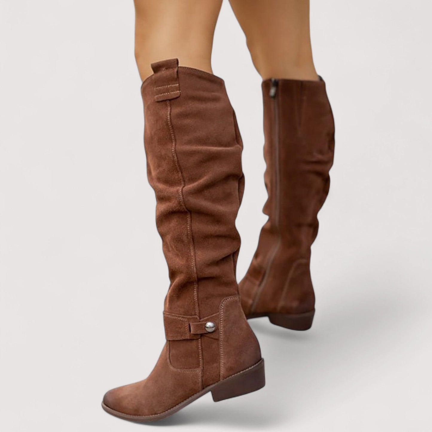 Damen Winterstiefel gefüttert rutschfest bequem warm vielseitig