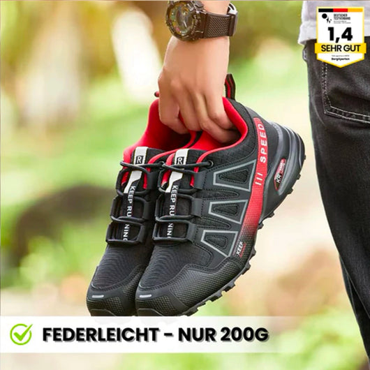 Herren Trekkingschuhe wasserdicht atmungsaktiv rutschfest Outdoor Wanderschuhe