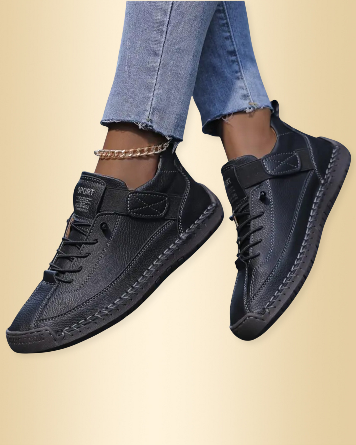 Unisex Sneakers orthopädisch leicht atmungsaktiv breite Passform rutschfest