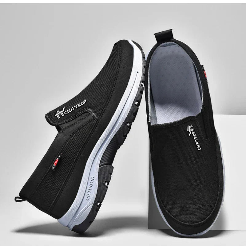 Damen Komfortschuhe Slip On Rutschfest Bequem Alltag Unterstützung