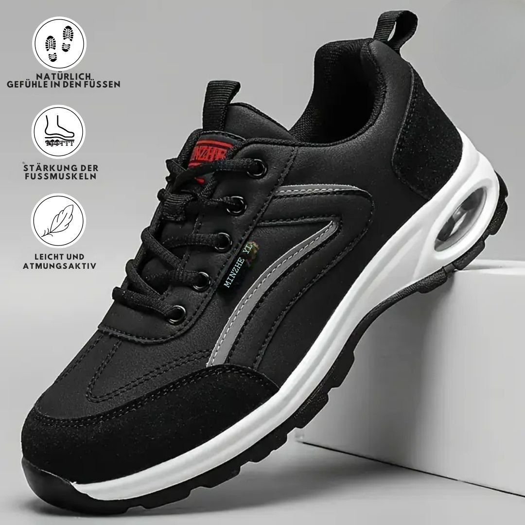 Unisex Sneakers orthopädisch breit rutschfest atmungsaktiv leicht bequem