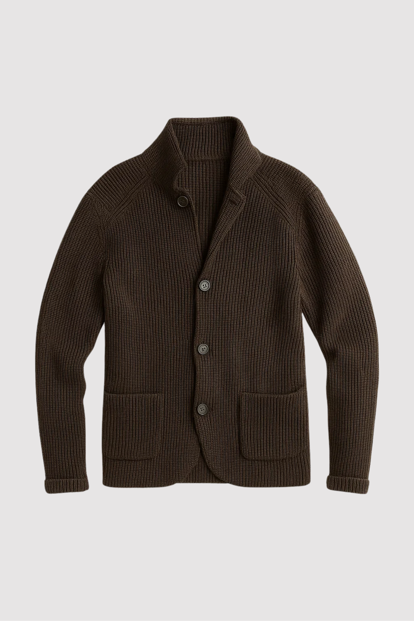 Herren Cardigan Regular Fit Strickjacke Elegant Klassisch Büro Freizeit Vielseitig Weich Komfort