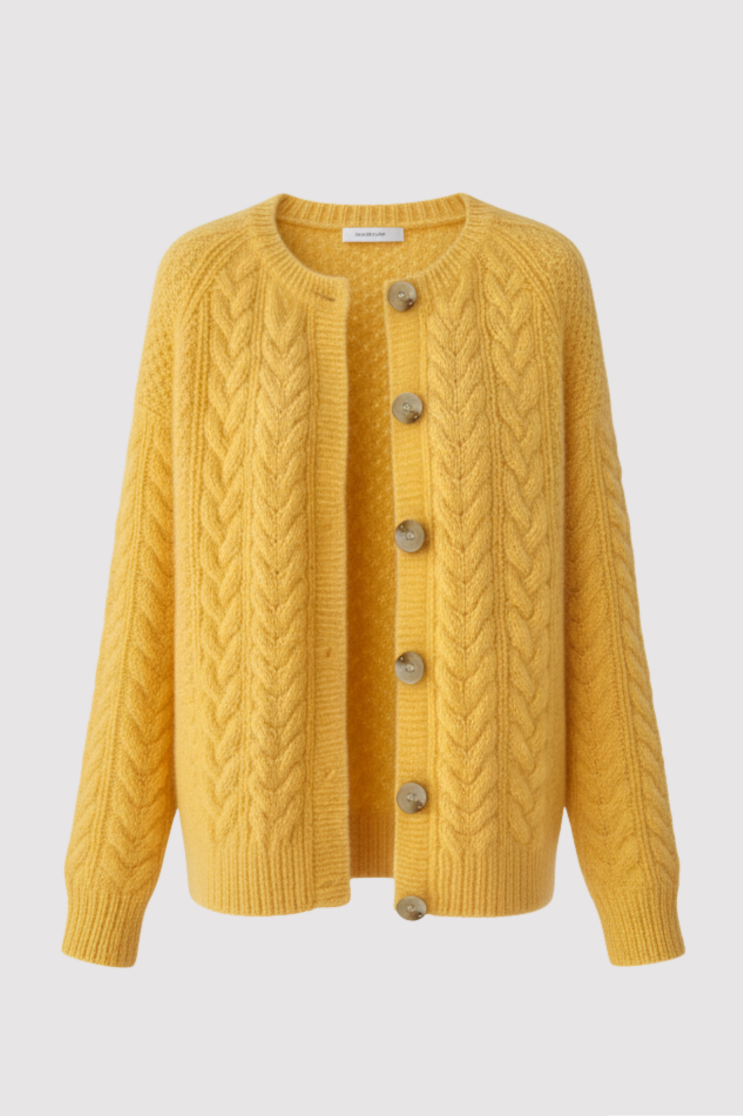 Damen Jeansjacke Braun Langarm Regular Fit Druckknopf Kragen Taschen Freizeit Übergang
