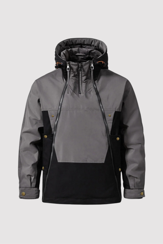 Herren Daunenjacke Regular Fit Warm Gefüttert Winddicht Wasserabweisend Kapuze Leicht Winter Alltag Outdoor