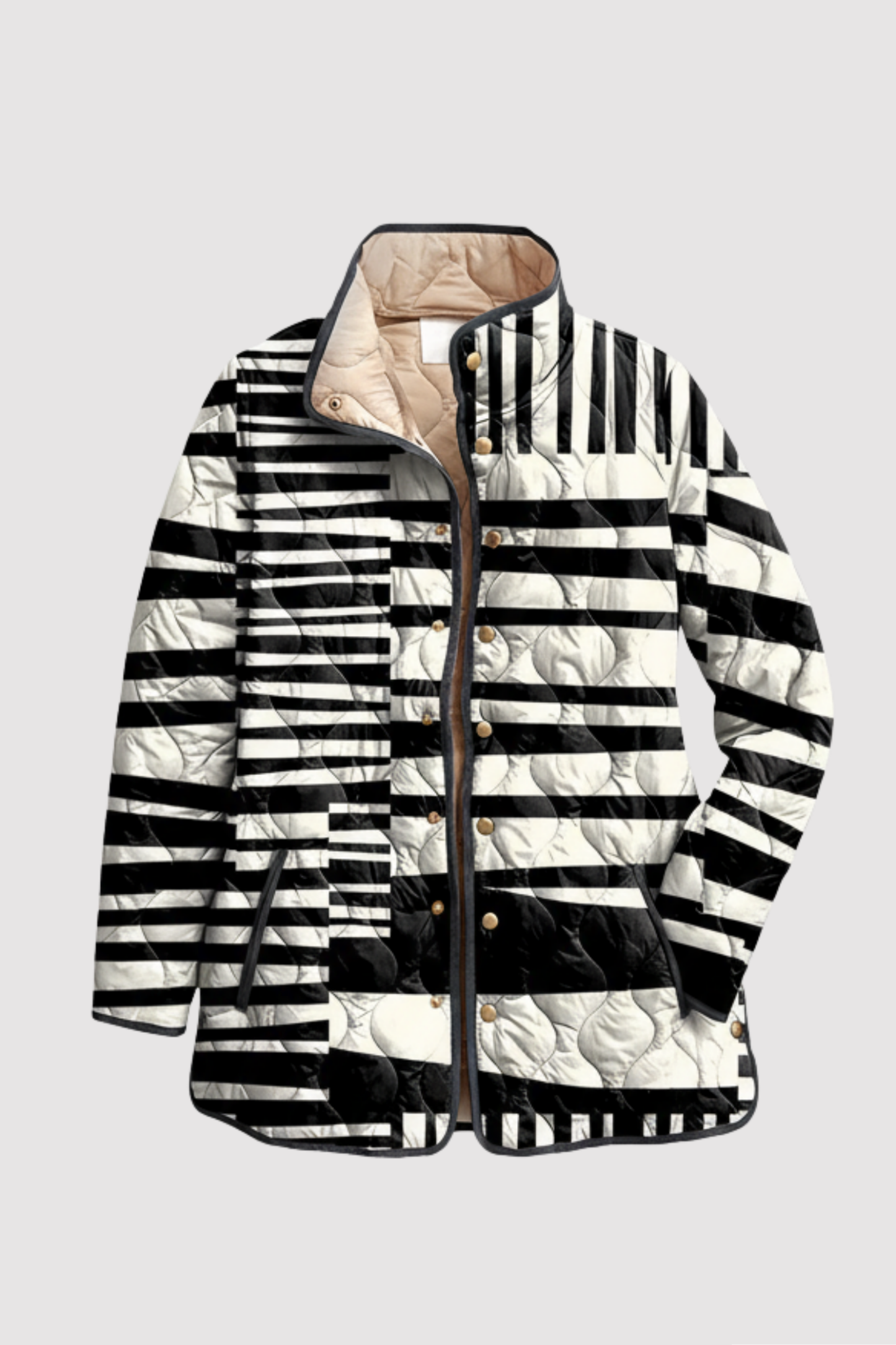 Damen Freizeitjacke Regular Fit Weich Warm Leicht Knitterfrei Elegant Alltag Übergangsjacke
