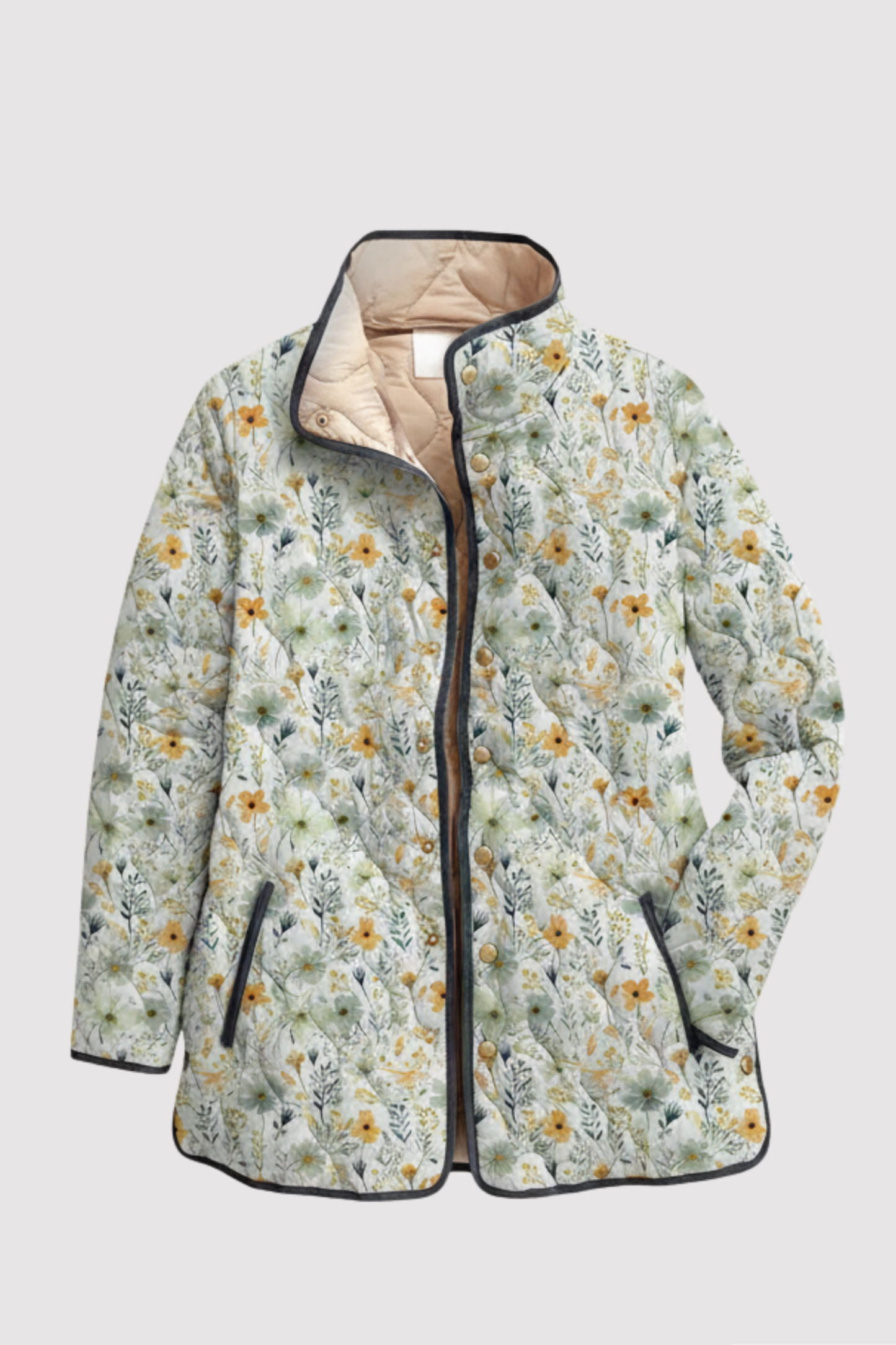Damen Freizeitjacke Regular Fit Weich Warm Übergangsjacke Alltag Elegant Reise