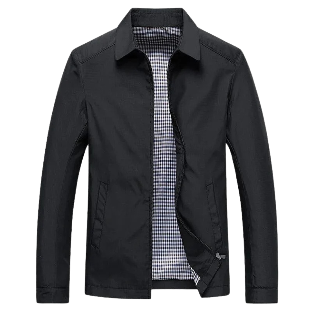 Herren Windjacke Regular Fit Wasserabweisend Leicht Atmungsaktiv Alltag Freizeit Büro
