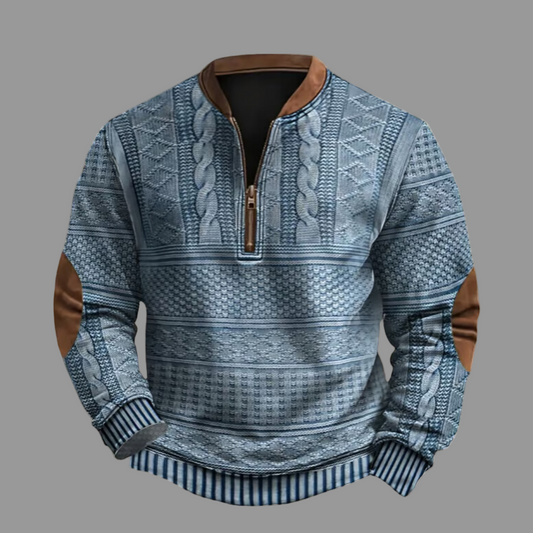 Herren Pullover bequem weich atmungsaktiv normale Passform vielseitig Alltag