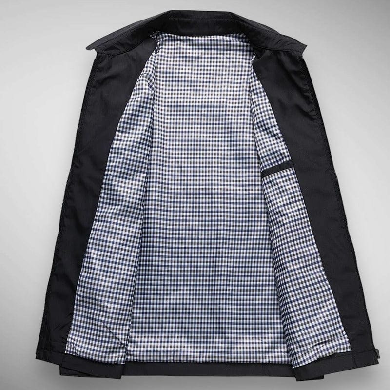 Herren Windjacke Regular Fit Wasserabweisend Leicht Atmungsaktiv Alltag Freizeit Büro