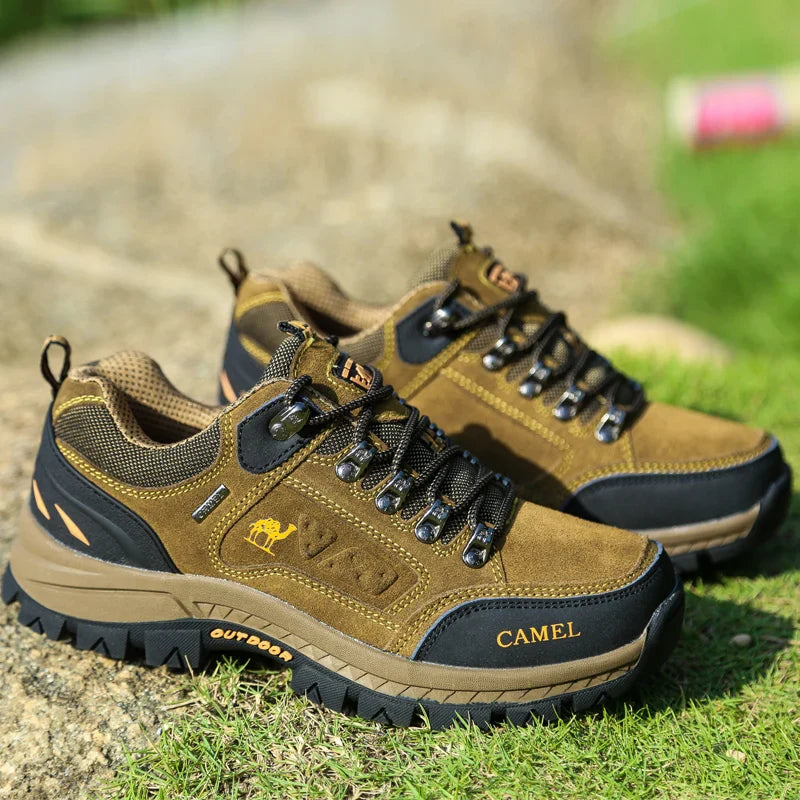 Damen Wanderschuhe Braun rutschfest wasserdicht Outdoor Trekking Schuhe