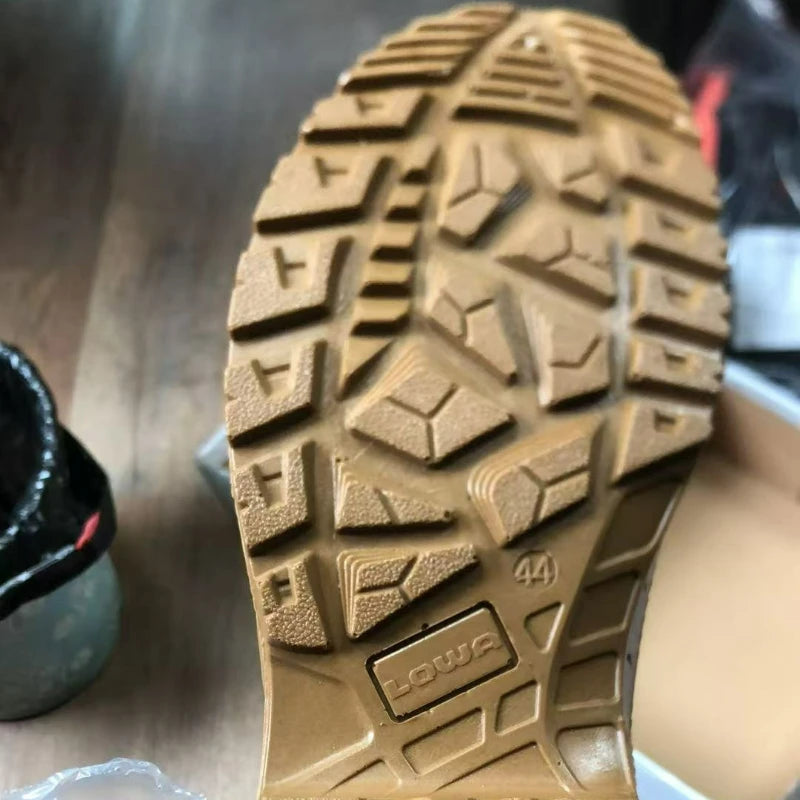 Herren Stiefel über Knöchel mit genähter Oberkonstruktion, robuster Alltagsschuh ohne Metallkappe