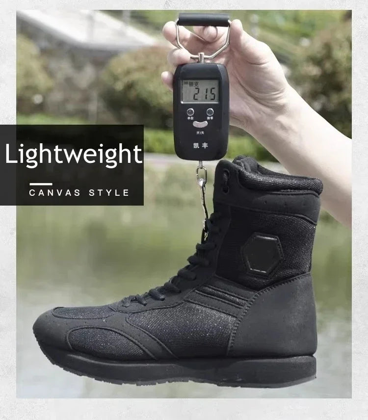 Herren Stiefel über Knöchel ohne Metallkappe, robuste Freizeitschuhe für Alltag und Outdoor