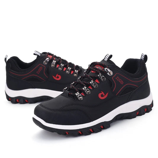 Herren Trekking Tennisschuhe leicht rutschfest gepolstert bequem Outdoor