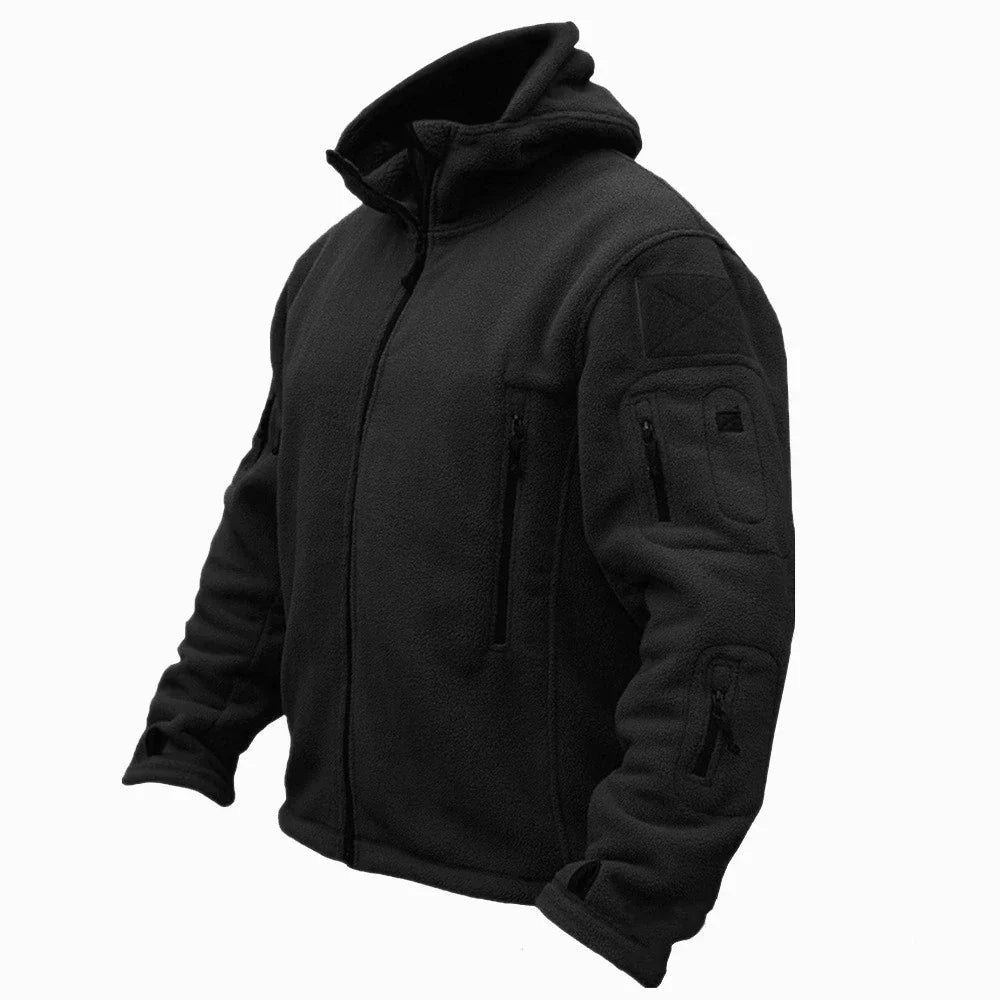 Damen Kapuzenjacke Reißverschluss, mehrere Taschen, strukturierte Passform, bequem