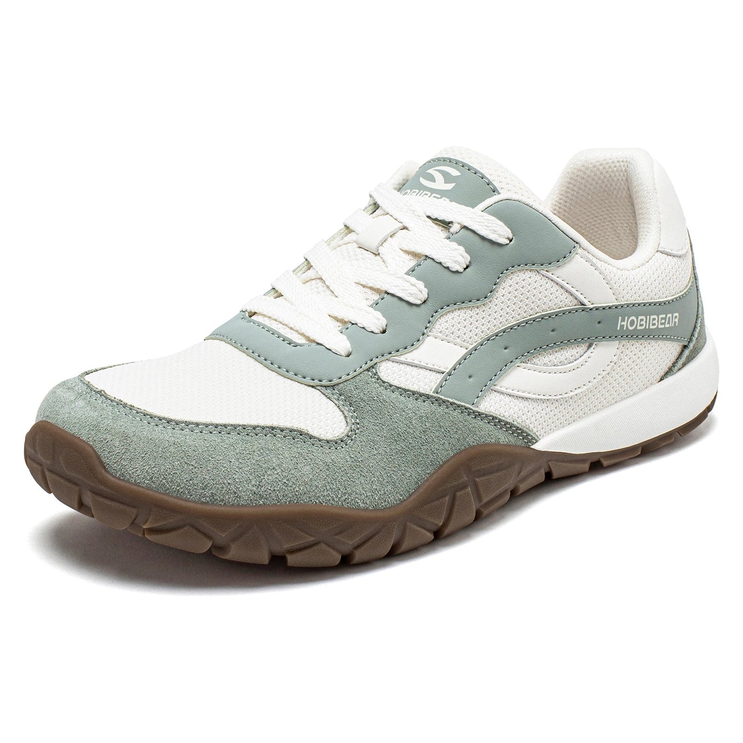 Damen Sneaker Weiß Bordeaux Freizeitschuhe mit Profilsohle und Schnürung