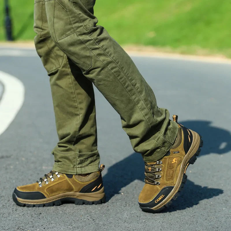 Damen Wanderschuhe Braun rutschfest wasserdicht Outdoor Trekking Schuhe