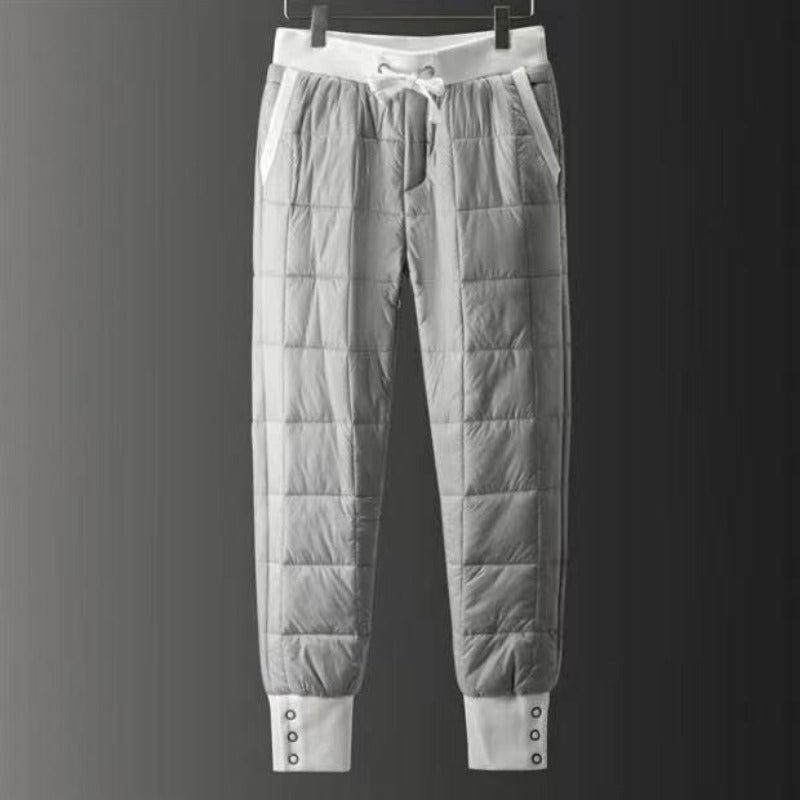 Damen Zweiteiler Rollkragen Stepp Set Regular Fit Minimalistisch Gepolstert Langarm Winter