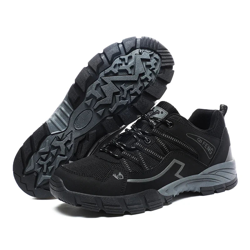 Damen Wanderschuhe Rosa Weiß mit rutschfester Profilsohle Outdoor