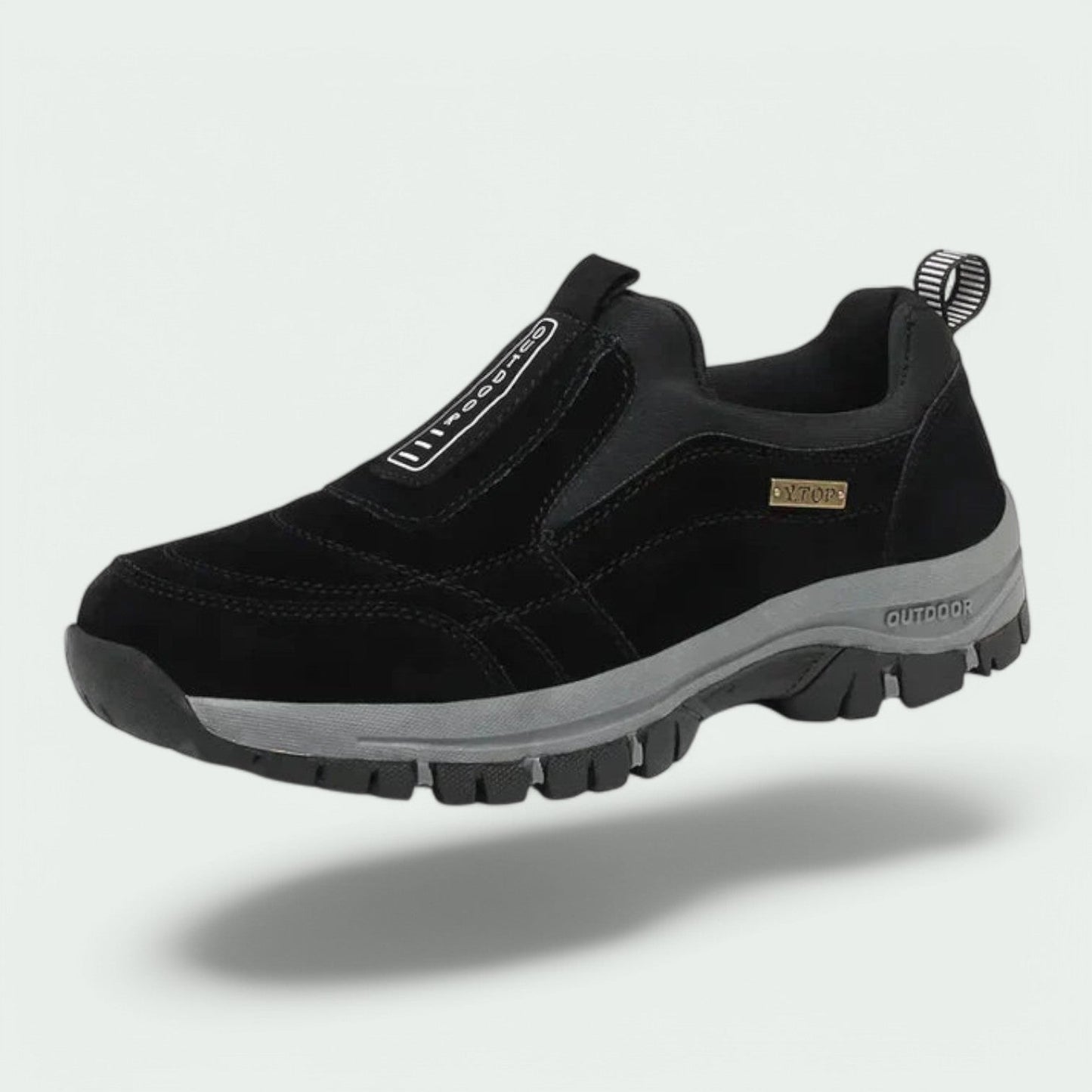 Herren Komfort Schuhe orthopädisch breit rutschfest elastisch Slip-On gepolstert Alltag Schuhe