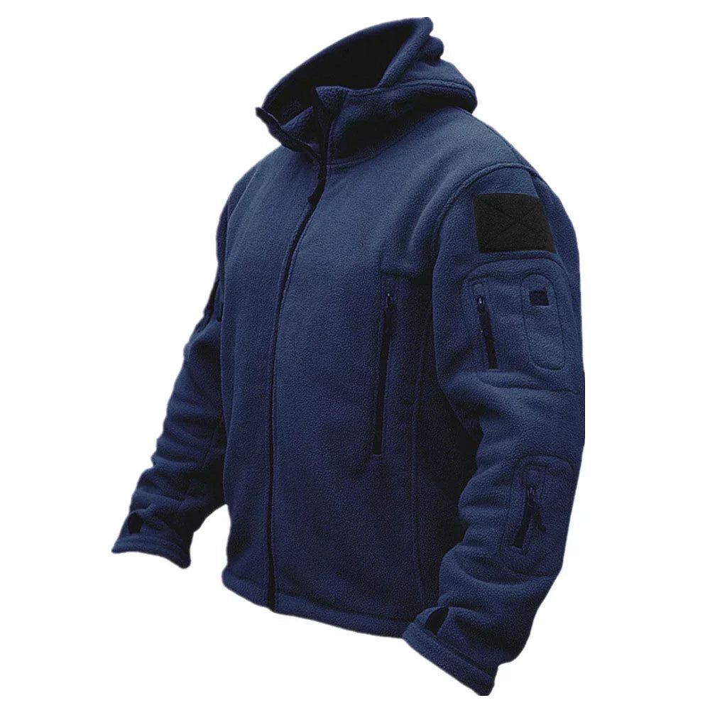 Damen Kapuzenjacke Reißverschluss, mehrere Taschen, strukturierte Passform, bequem