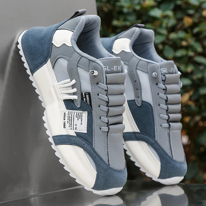 Herren Stiefel über dem Knöchel ohne Metallkappe, robuste Alltagsschuhe mit Spritzguss-Sohle