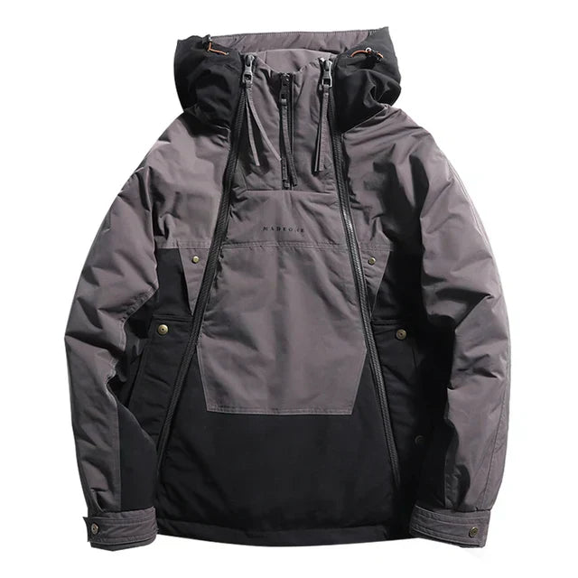 Herren Allwetterjacke Regular Fit Atmungsaktiv Übergangsjacke Elegant Freizeit Business