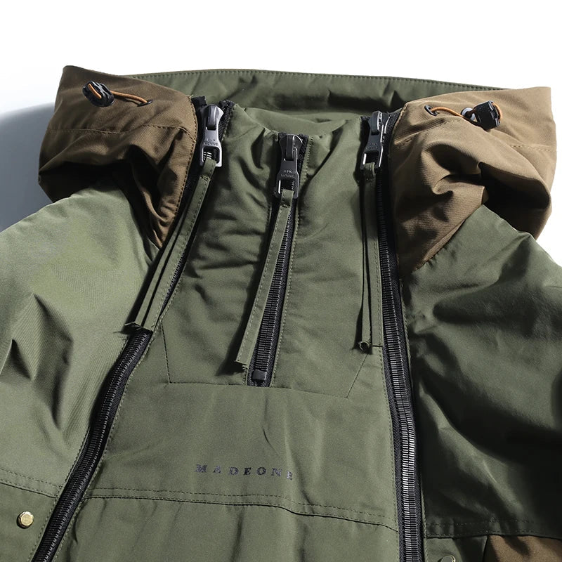 Herren Allwetterjacke Regular Fit Atmungsaktiv Übergangsjacke Elegant Freizeit Business