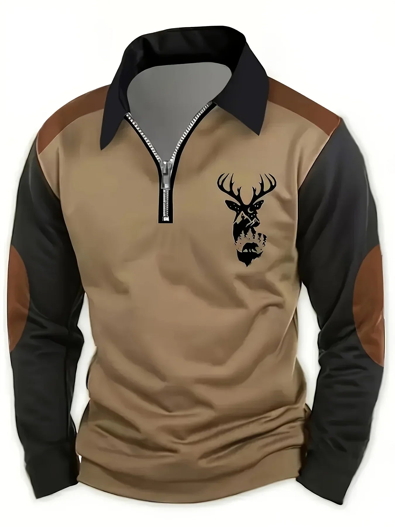 Herren Strickpullover Langarm strukturiert in einem praktischen, vielseitigen Herbst