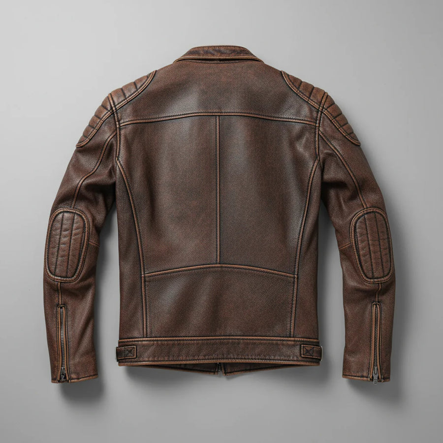 Herren Jacke Regular Fit Strukturiert Reißverschluss Warm Futter Alltag Business Casual Zeitlos Robust