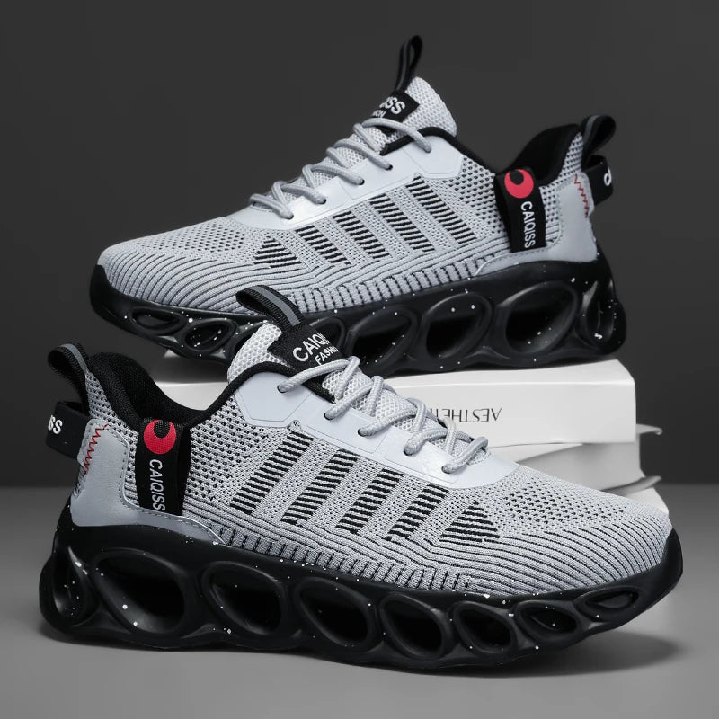 Herren Schuhe ohne Metallkappe, Freizeit Schuhe mit geklebter Sohle für Alltag