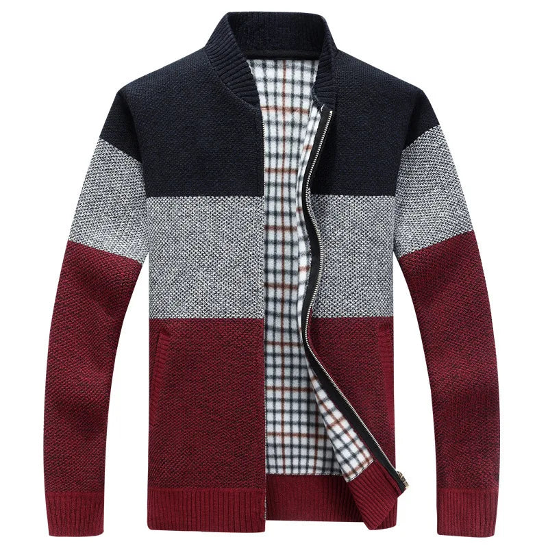 Herren Strickweste Regular Fit Strick Warm Atmungsaktiv V-Ausschnitt Casual Business Herbst Winter
