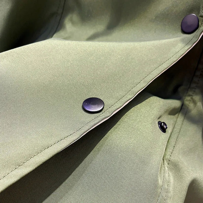 Damenjacke ist wasserabweisend und winddicht Versiegelung leicht warm elegante Passform