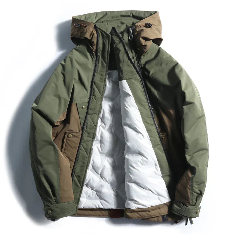 Herren Allwetterjacke Regular Fit Atmungsaktiv Übergangsjacke Elegant Freizeit Business