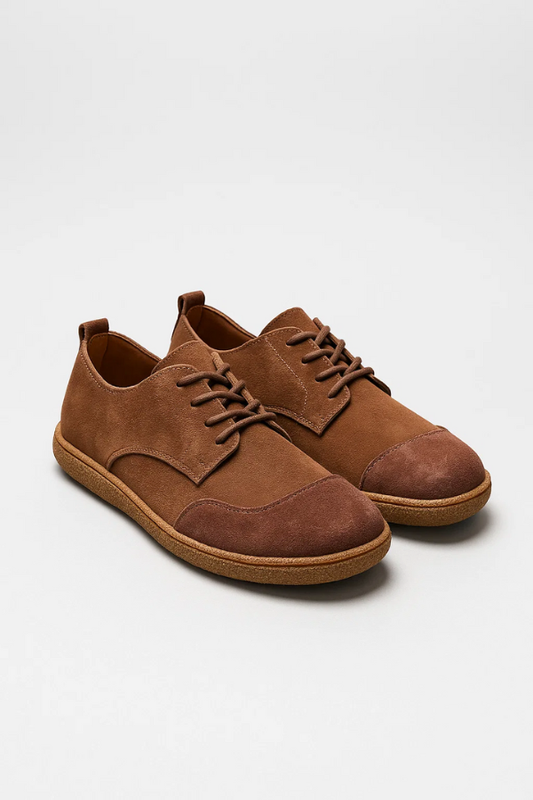 Herren Lederschuhe orthopädisch Komfort Schnürschuhe stoßdämpfende Sohle breiter Schnitt