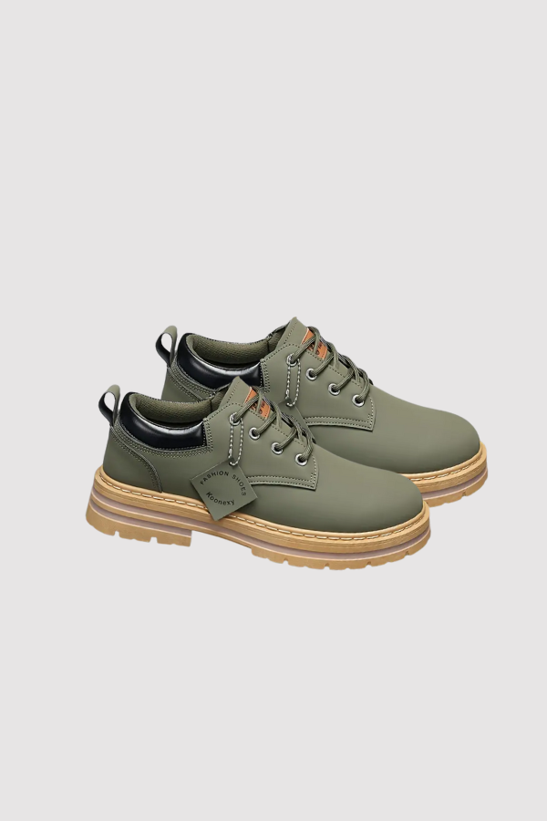 Herren Schnürschuhe klassisch rund rutschfest gepolstert langlebig Alltag Freizeit Business Casual