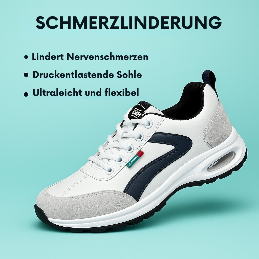 Orthopädische Schuhe rutschfest atmungsaktiv breite Zehenbox Komfortschuhe