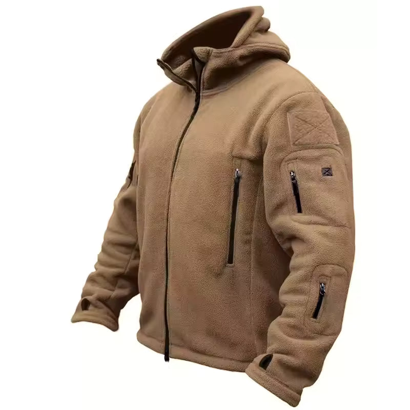 Damen Kapuzenjacke Reißverschluss, mehrere Taschen, strukturierte Passform, bequem