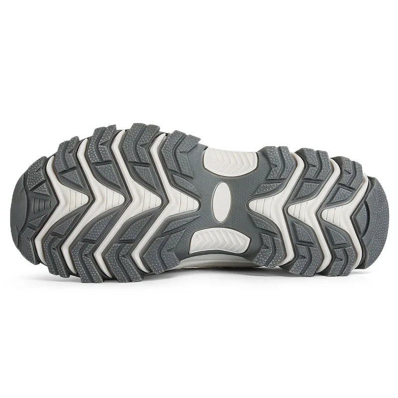 Damen Wanderschuhe Rosa Weiß mit rutschfester Profilsohle Outdoor