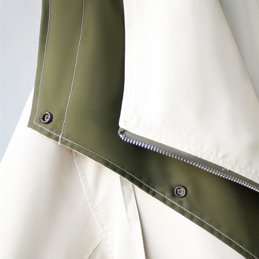 Damenjacke ist wasserabweisend und winddicht Versiegelung leicht warm elegante Passform