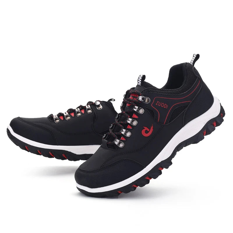 Herren Trekking Tennisschuhe leicht rutschfest gepolstert bequem Outdoor