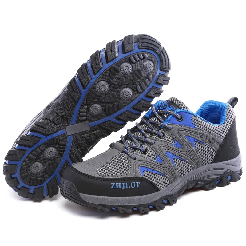 Damen Wanderschuhe Rosa Weiß mit rutschfester Profilsohle Outdoor