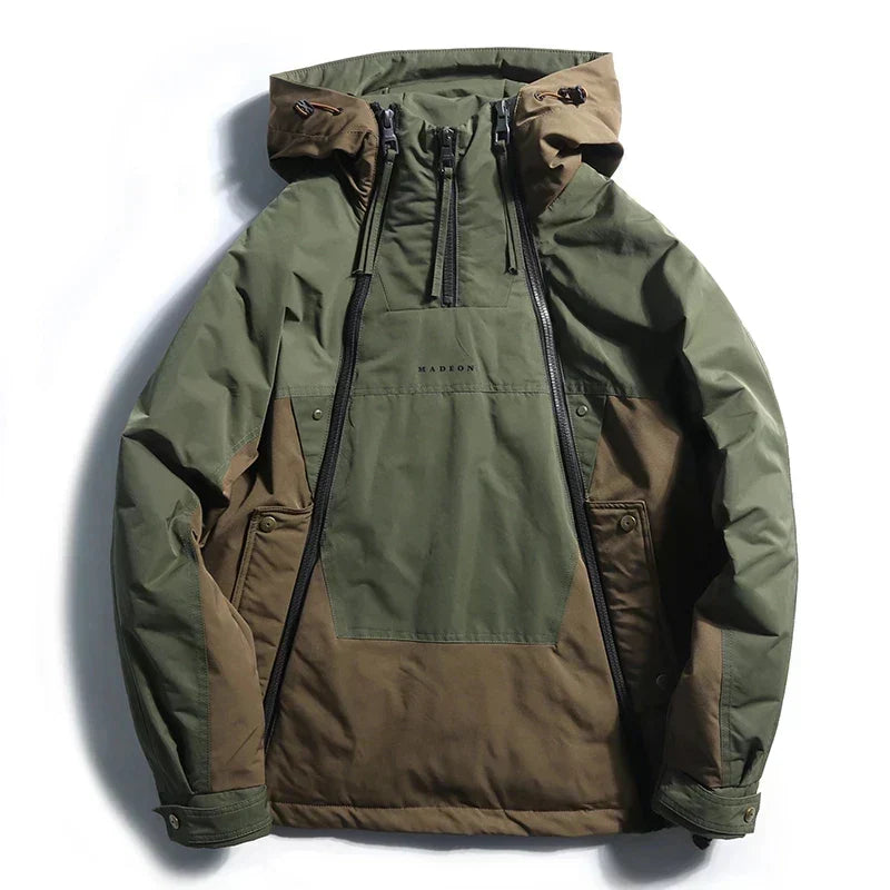 Herren Allwetterjacke Regular Fit Atmungsaktiv Übergangsjacke Elegant Freizeit Business