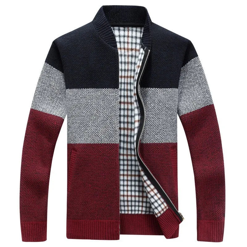 Herren Strickweste Regular Fit Strick Warm Atmungsaktiv V-Ausschnitt Casual Business Herbst Winter