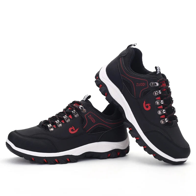 Herren Trekking Tennisschuhe leicht rutschfest gepolstert bequem Outdoor