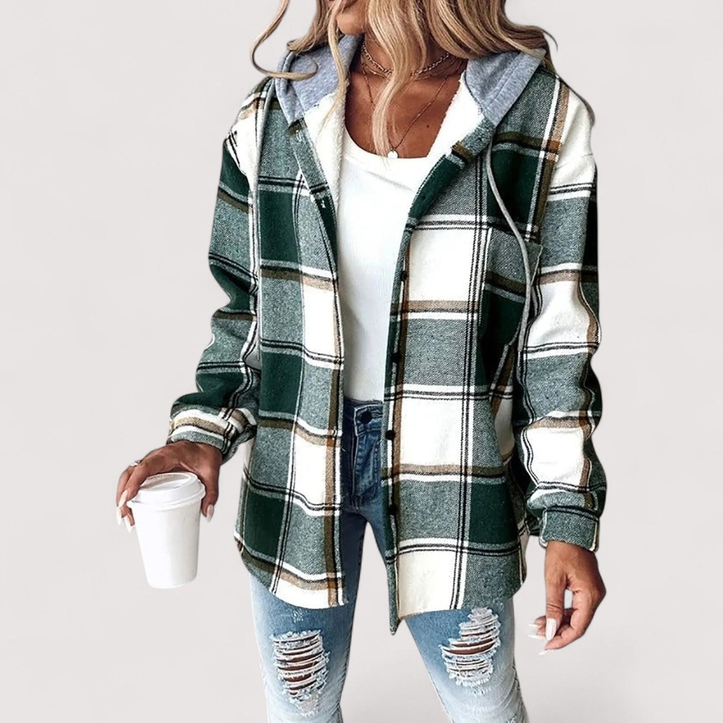 Damen Winterjacke Warm Winddicht Regular Fit Leicht Tailliert Übergangs- &amp; Winterjacke Elegant