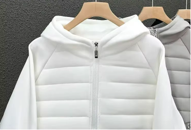 Herren Jacke Regular Fit Baumwolle Gepolstert Leicht Warm Atmungsaktiv Alltag Business Casual Übergang