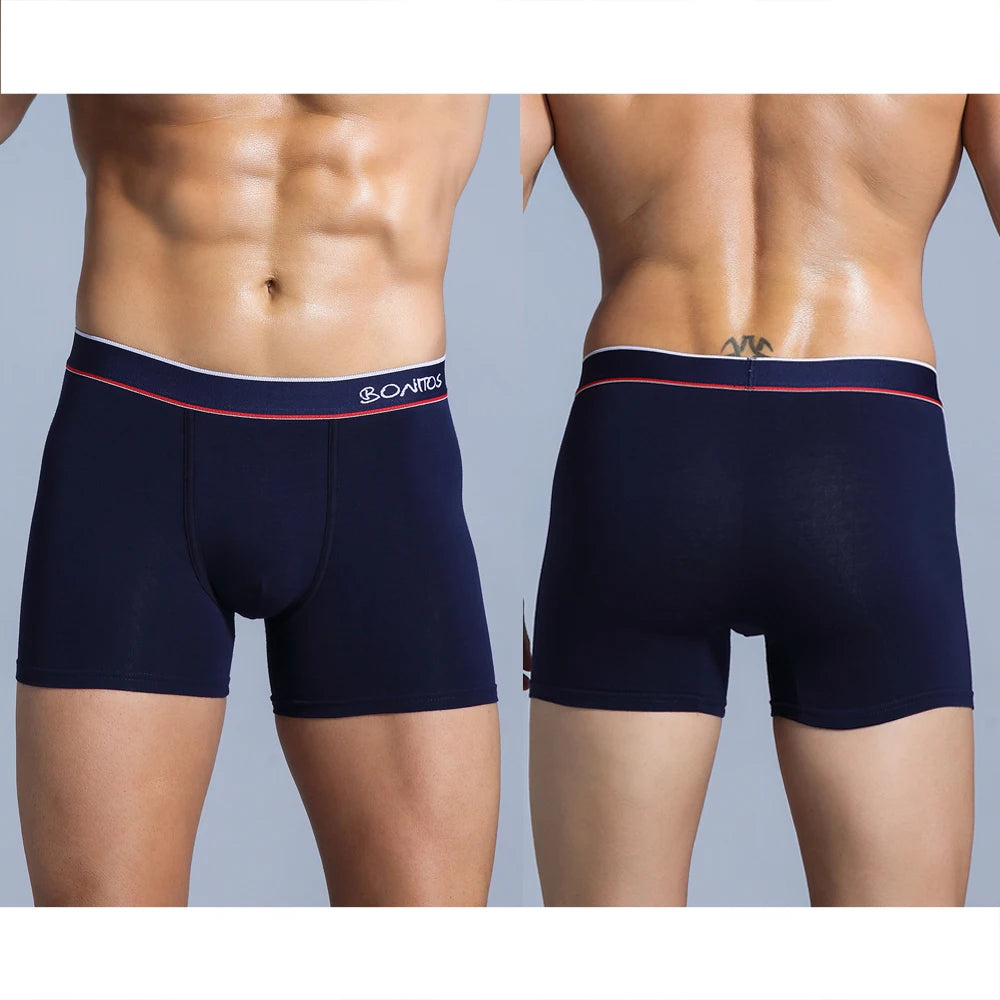 Herren Boxer Shorts 4er Pack Baumwolle Unterwäsche weiche Boxershorts