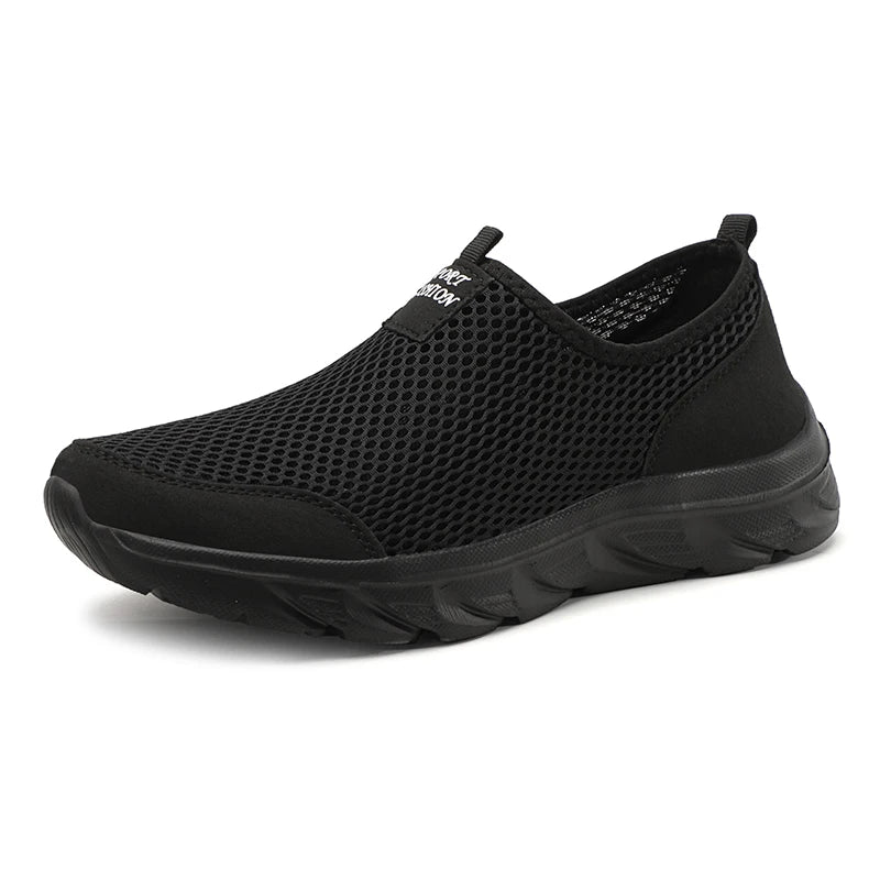 Herren Slip-On Sneakers atmungsaktiv leicht rutschfest flexibel, bequem