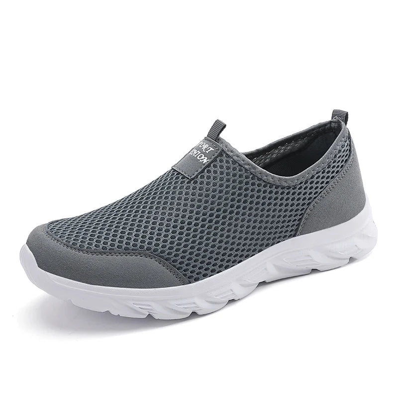 Herren Slip-On Sneakers atmungsaktiv leicht rutschfest flexibel, bequem