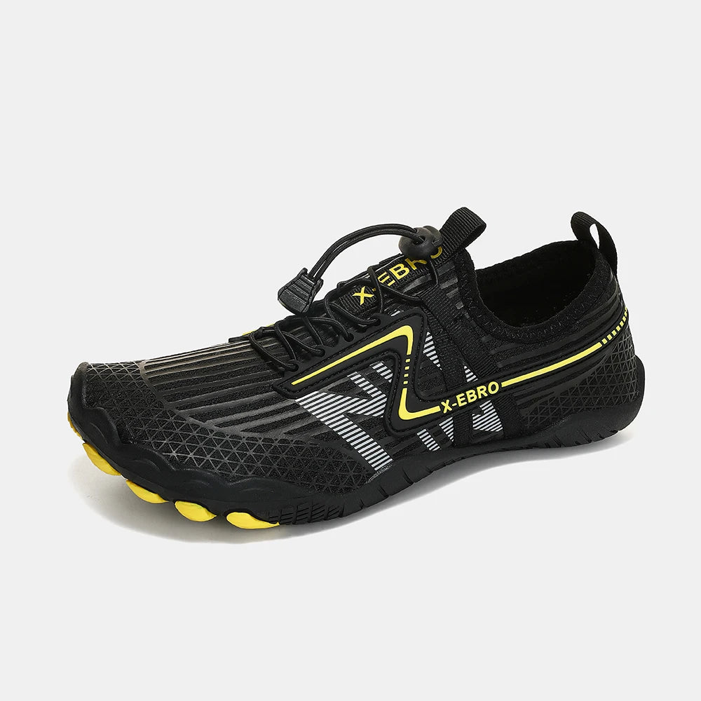 Wasserschuhe Schwarz rutschfest schnelltrocknend Barfußschuhe Outdoor Aquaschuhe